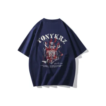 TONYKRZ T Shirts Unisex Navy Blue
