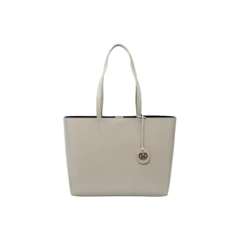 Kurt Geiger London Calfskin Tote Bag, Shopping Bag, Handbag Women's Gray