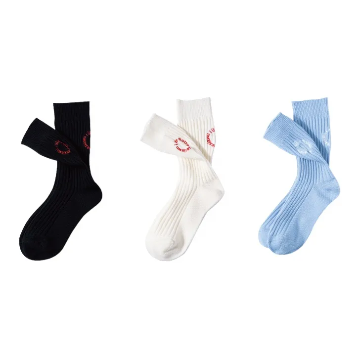 Under The Boots Mid Calf Socks Unisex 3 Pack-2