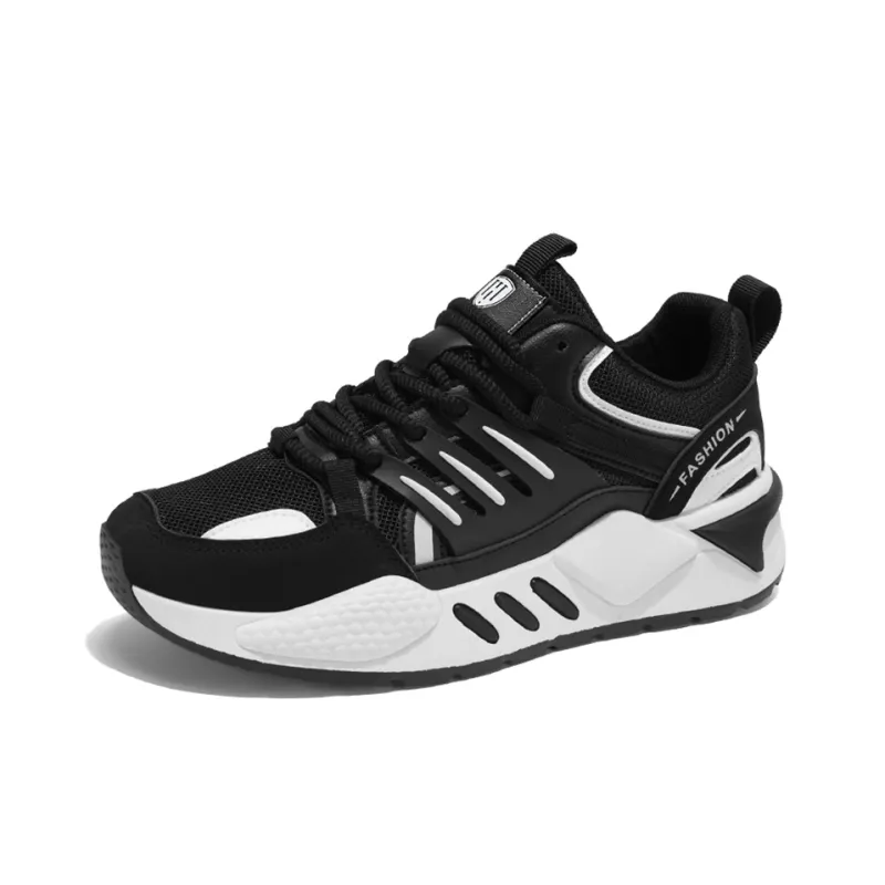 HACKBUTEER Low Top Chunky Sneakers Men's Box Included-7
