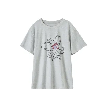 SENTUBILA Drop Shoulder Sleeve T Shirt Women's