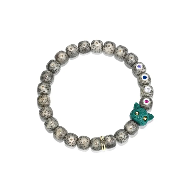 Yulan Wenwan Star Moon Bodhi Seeds Bracelets Unisex-1