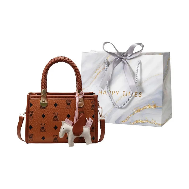 Miss Angel PU Crossbody Handbag Women's Multicolor-7
