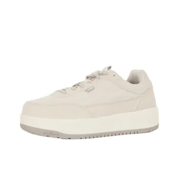 THE NORTH FACE Anti Slip Wear Resistant Low Top Skateboard Shoes Women's Beige