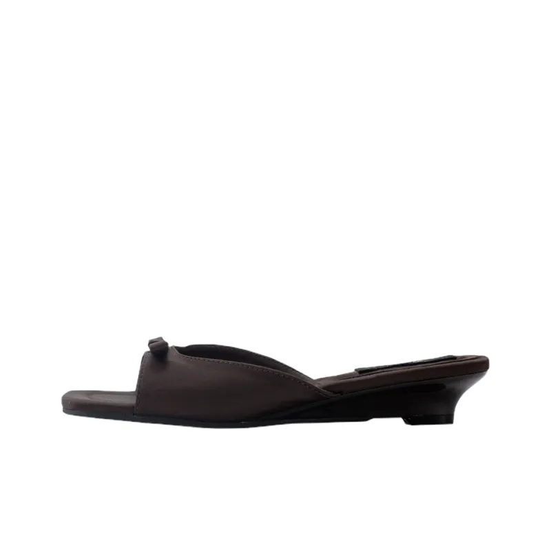 Wonderful Couple Rubber Sole Slip Resistant Odor Resistant Abrasion Resistant Quick Dry Slide Slippers Women's-5