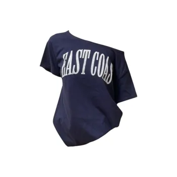 7 SEVFUN T Shirt Women's Navy Blue