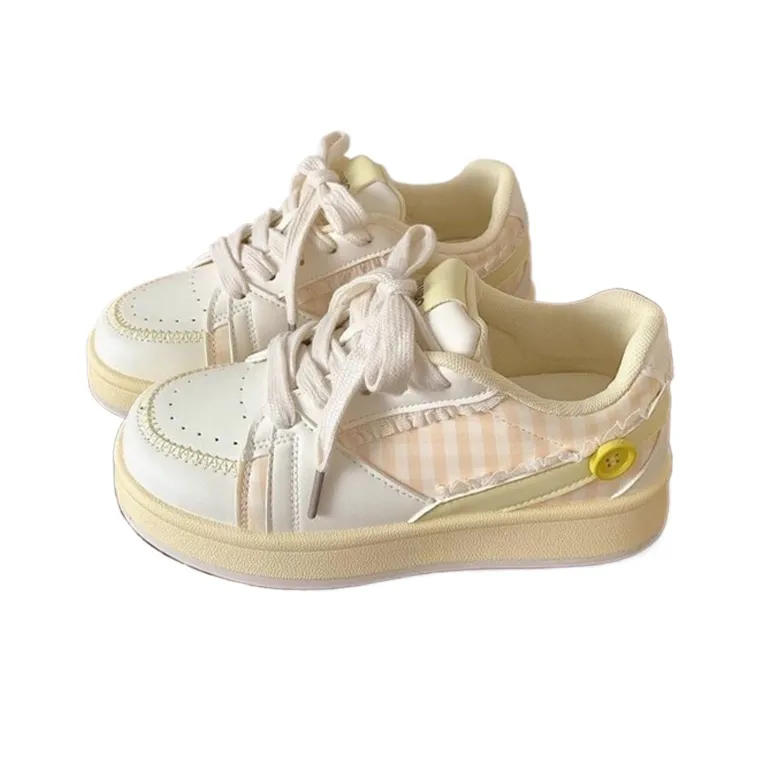 LIANGHUO Slip Resistant Cushioning With Impact Resistance Low Top Skateboard Shoes Women's-0