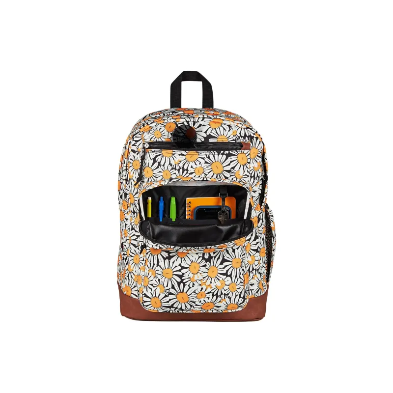 JanSport Recycled Polyester Backpack Women's Yellow-4