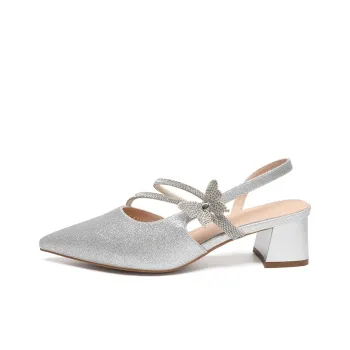 ZHR Chunky Heel High Heels 4.5cm Women's