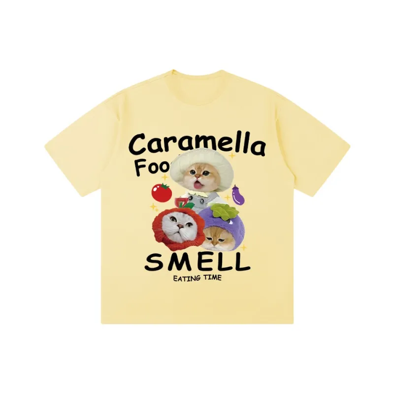 Caramella Drop Shoulder Sleeve T Shirt Women's-10