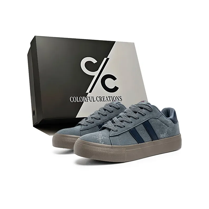 Colorful Creations Low Top Skateboard Shoes Men's-8