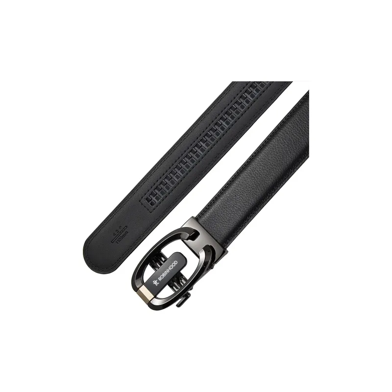 ROBINHOOD Cow Leather Belts Men's 3.5cm-4