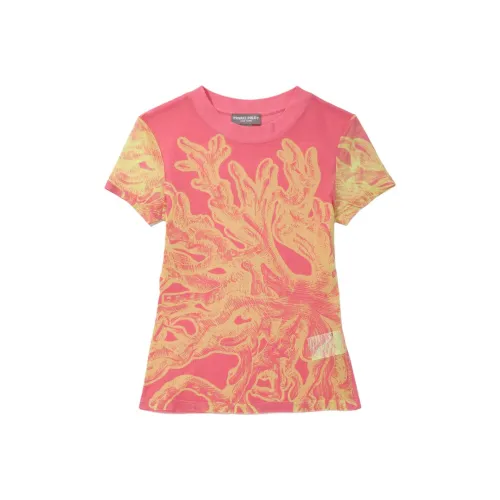 PRIVATE POLICY T Shirts Women's Bright Pink