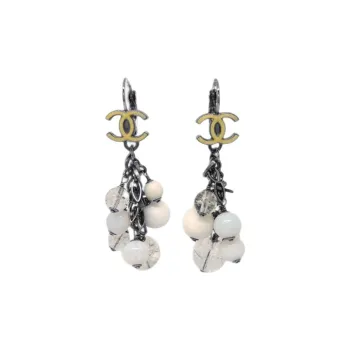 CHANEL 2007 Piercing Drop Earrings