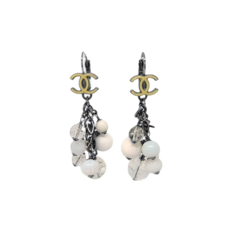 CHANEL 2007 Piercing Drop Earrings-0