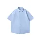 [Ice Silk Shirt]Light Blue (Blank)