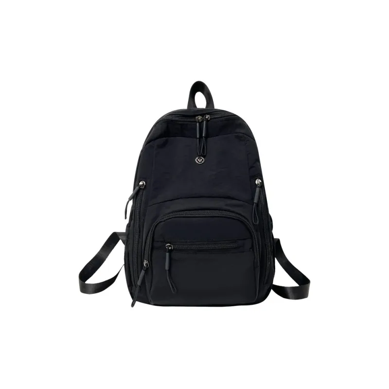 Moonshine Nylon Backpack Unisex Black/Ecru/Orange/Pink/Purple-0
