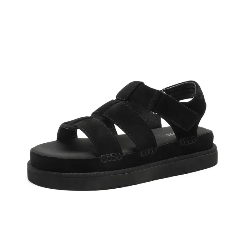 15 MINS Beach Sandals Unisex Apricot-6