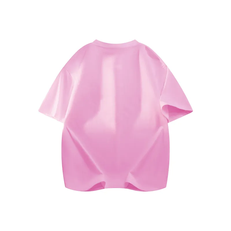 CHOUCHOUS Drop Shoulder Sleeve T Shirt Women's-13