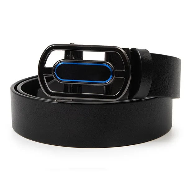 BAIJUAN Top Grain Cow Leather Belts Men's 3.5CM-1