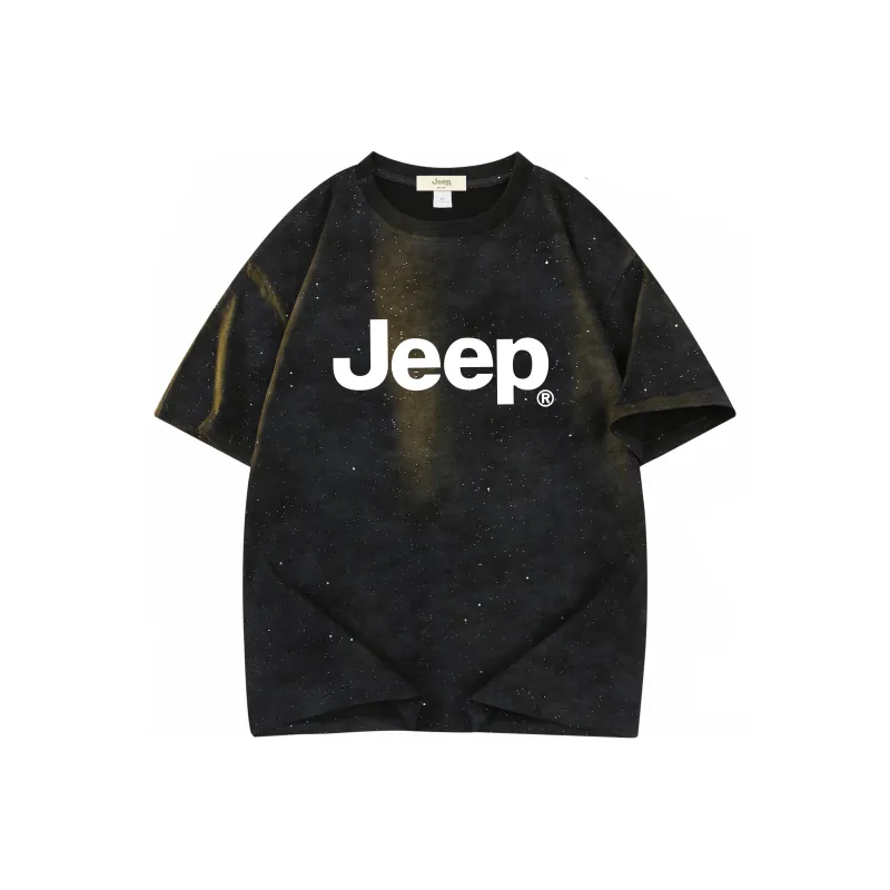 Jeep Pasture Horse Lifestyle T Shirt Unisex-0