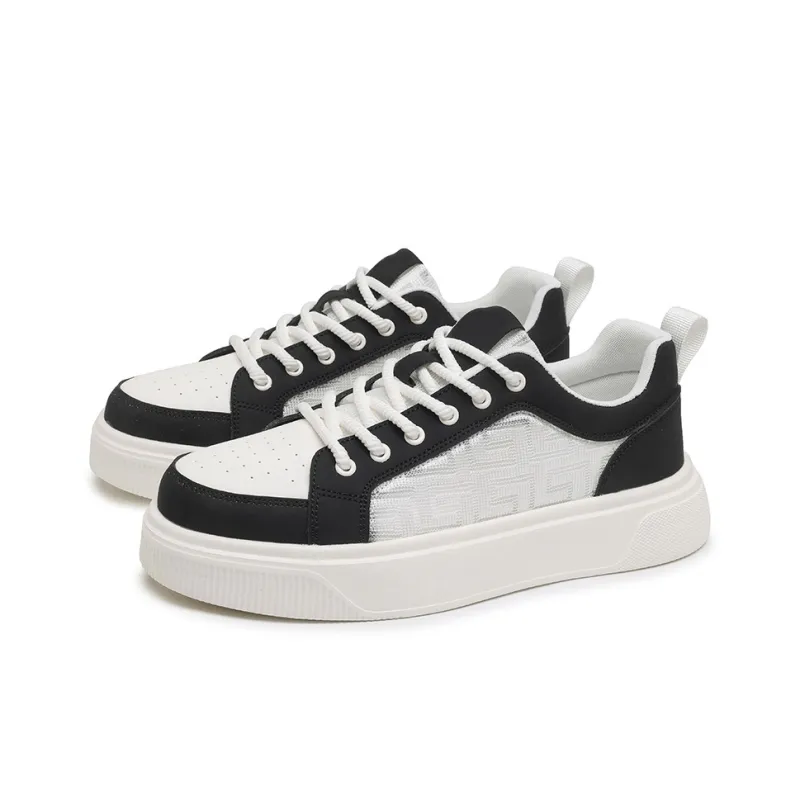 X ZONE Lightweight Breathable Height Increasing Low Top Skateboard Shoes Unisex-3