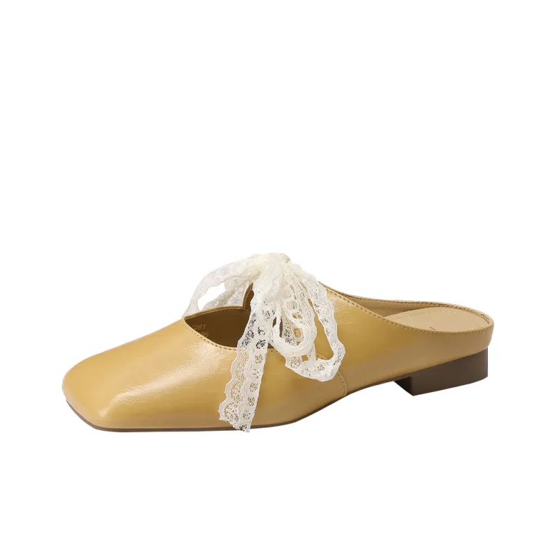 Mulinsen Abrasion Resistant Closed Toe Slippers Women's-0