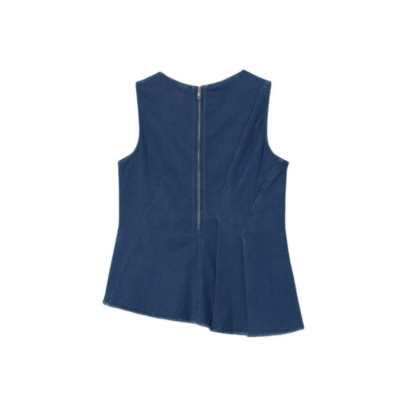 Levis Tank Tops Women's Blue-1