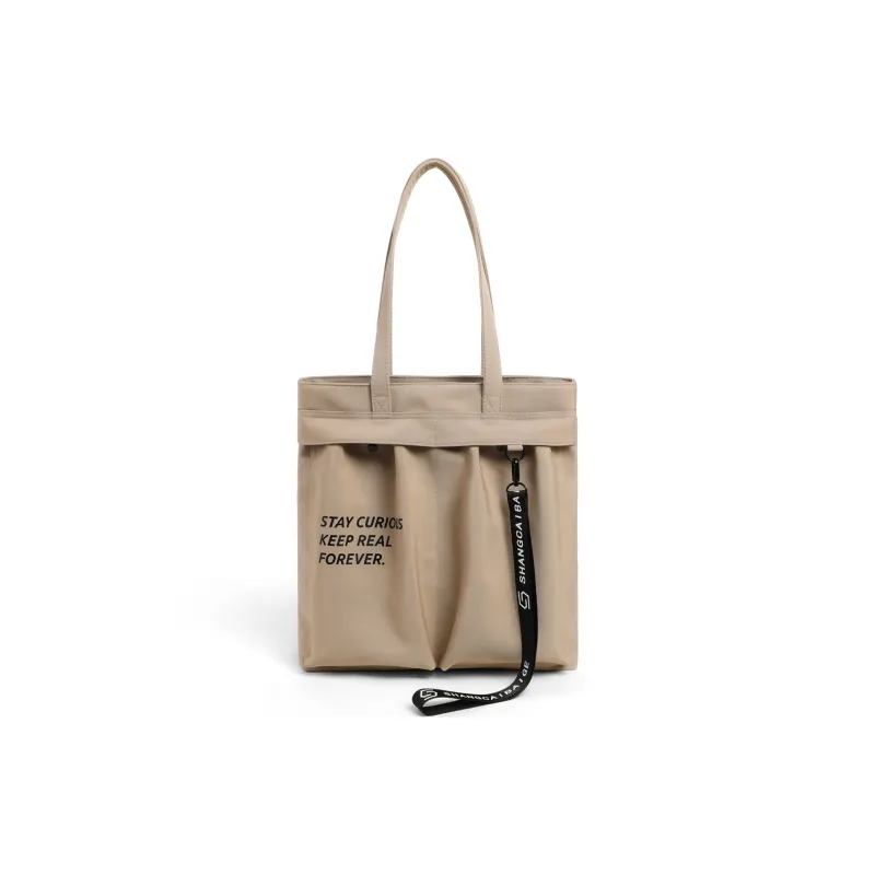 PT'SON Fabric Underarm Shoulder Bag Regular Women's Khaki-2