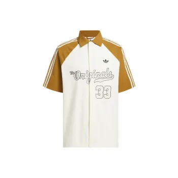 Adidas Originals Top WINTER SHOOTER LONG SLEEVE Shirt Unisex Ivory White/Bronze Strata/Black