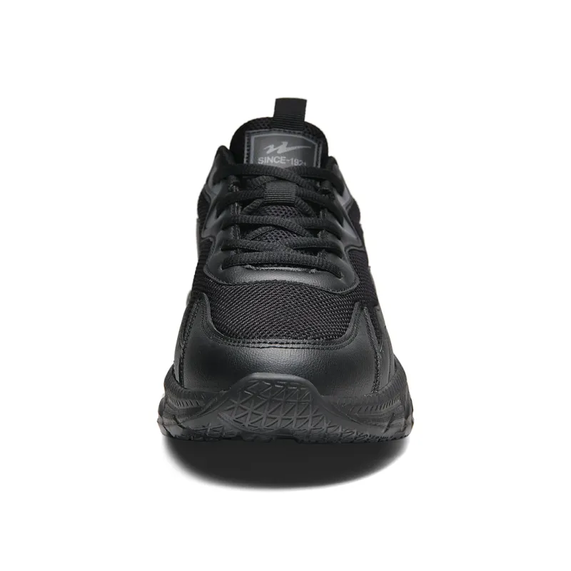 Binary Cushioning, Breathable, Lightweight Low Top Casual Shoes Men's Black-3