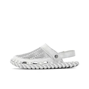 TELENT Quiet Quick Dry Closed Toe Slippers Men's