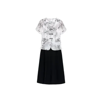 The Temptation Of The Muse Short Sleeved Dress Women's
