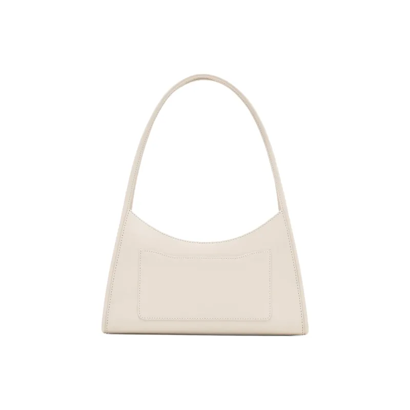 MARC JACOBS Leather Shoulder Bag Women's Cotton White-2