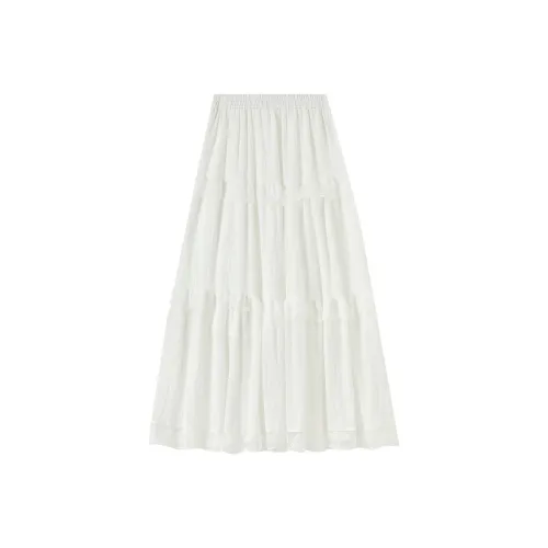SENTUBILA Casual Long Skirt Women's