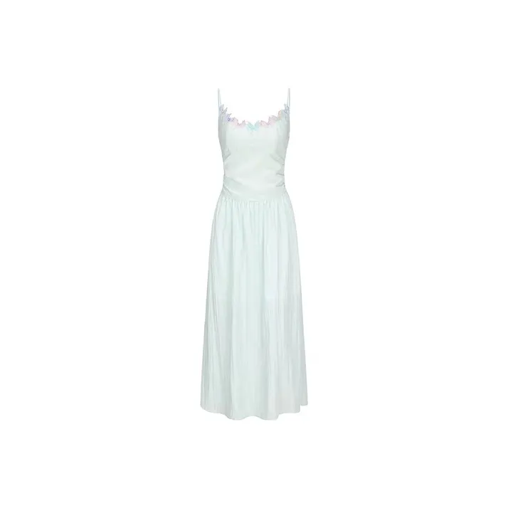 Udon House Slip Dresses Women's Green-0