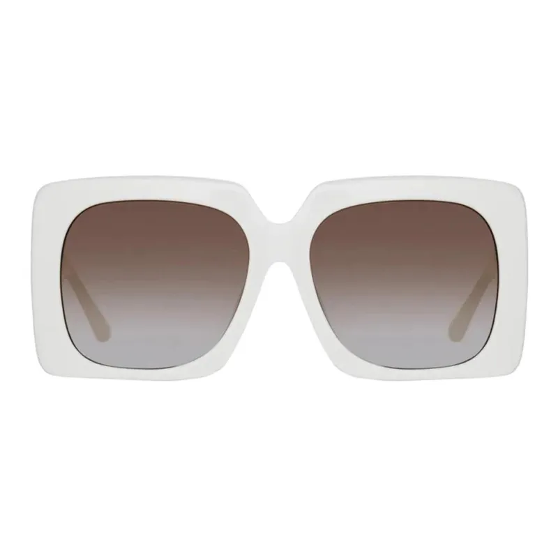 Linda Farrow Acetate Square Sunglasses Women's White-0