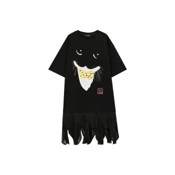 ELF SACK Short Sleeved Dress Women's