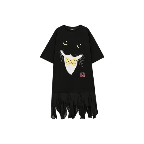 ELF SACK Short Sleeved Dress Women's