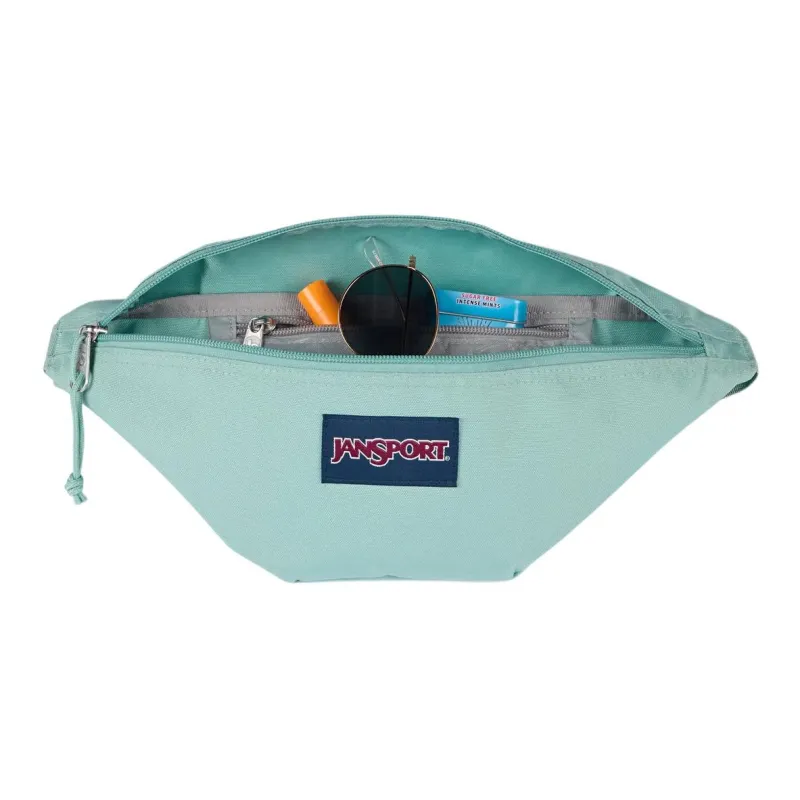 JanSport Polyester Crossbody Fanny Pack Unisex Green-3