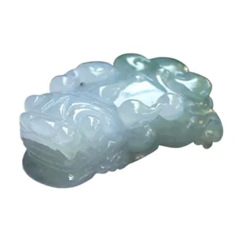 Jade Blossom Glutinous Jade Jadeite Pendants Unisex