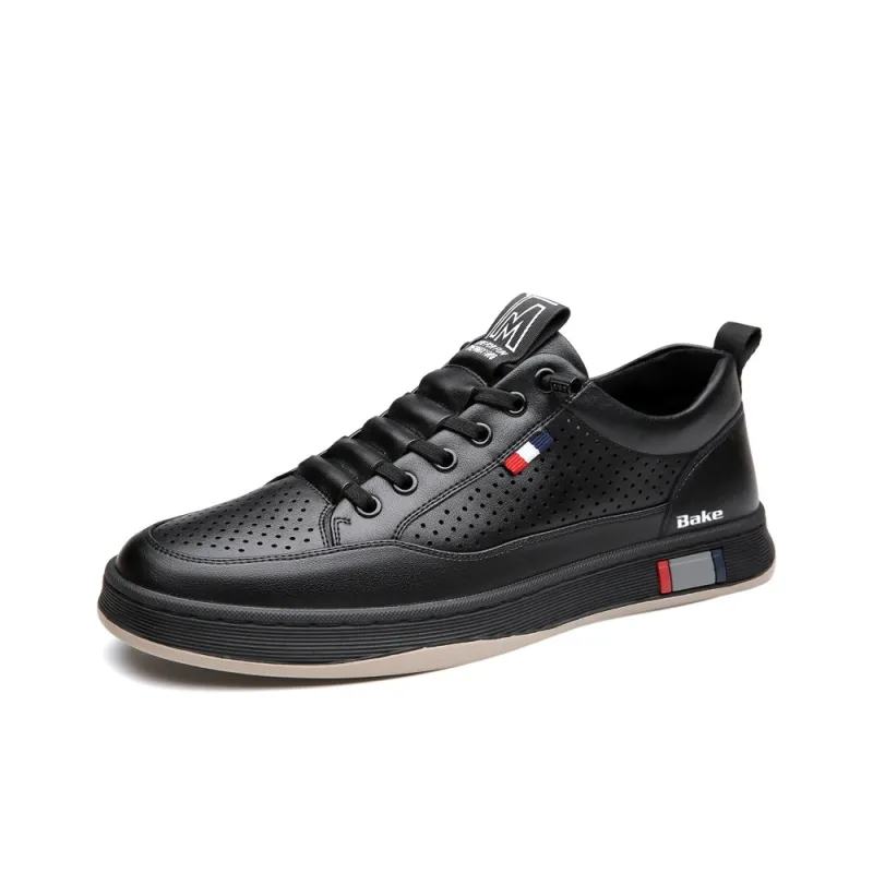 BAKE Abrasion Resistant Breathable Low Top Skateboard Shoes Men's-5
