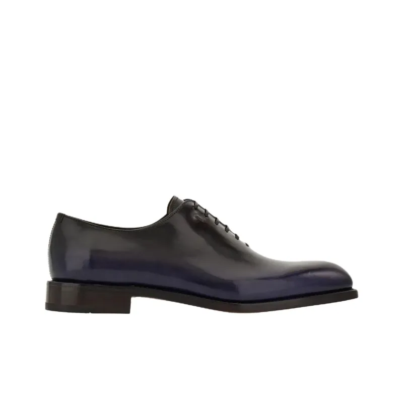 FERRAGAMO Tramezza Casual Shoes Men's Marine Blue-1