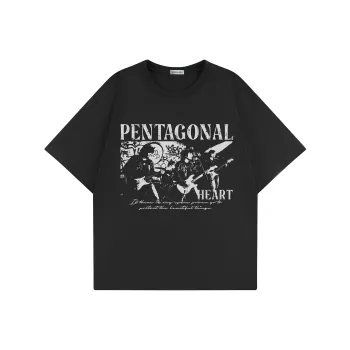 PENTAGONAL HEART T Shirt Unisex