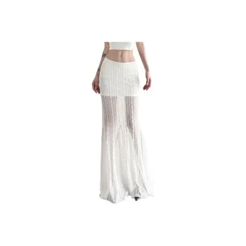 PLUSONEONE+ Casual Long Skirt Women's
