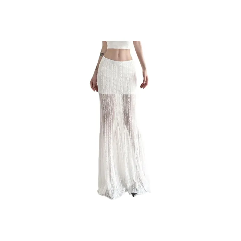 PLUSONEONE+ Casual Long Skirt Women's-0