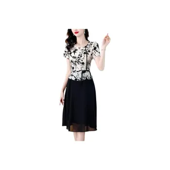 The Temptation Of The Muse Short Sleeved Dress Women's