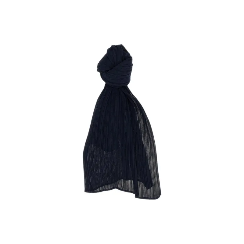 PLEATS PLEASE ISSEY MIYAKE Polyester Shawls Women's Black-1