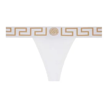 Greca Border Stretched Thongs
