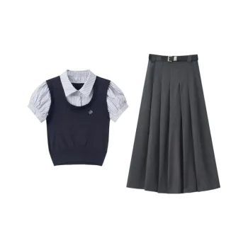 7 SEVFUN Skirt Set Women's Gray